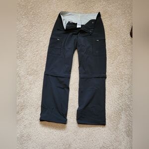 Mountain Hardwear Black Convertible Pants